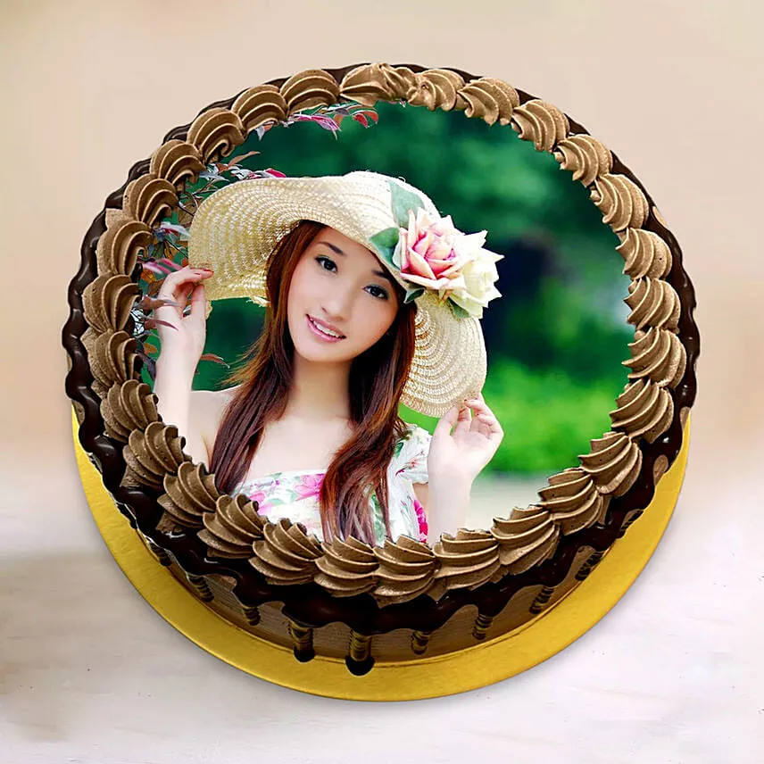 Personalised Yummy Chocolate Ganache Cake