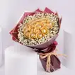 Elegant Designer Rocher Bouquet with Ferrero Chocolates and Gypso Fillers