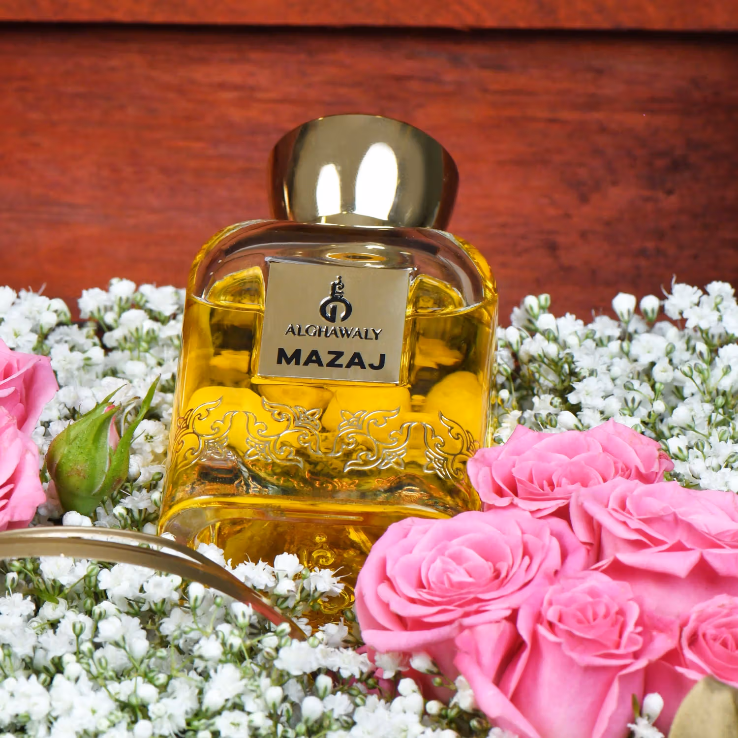 Roses with Perfume In Tressure Box