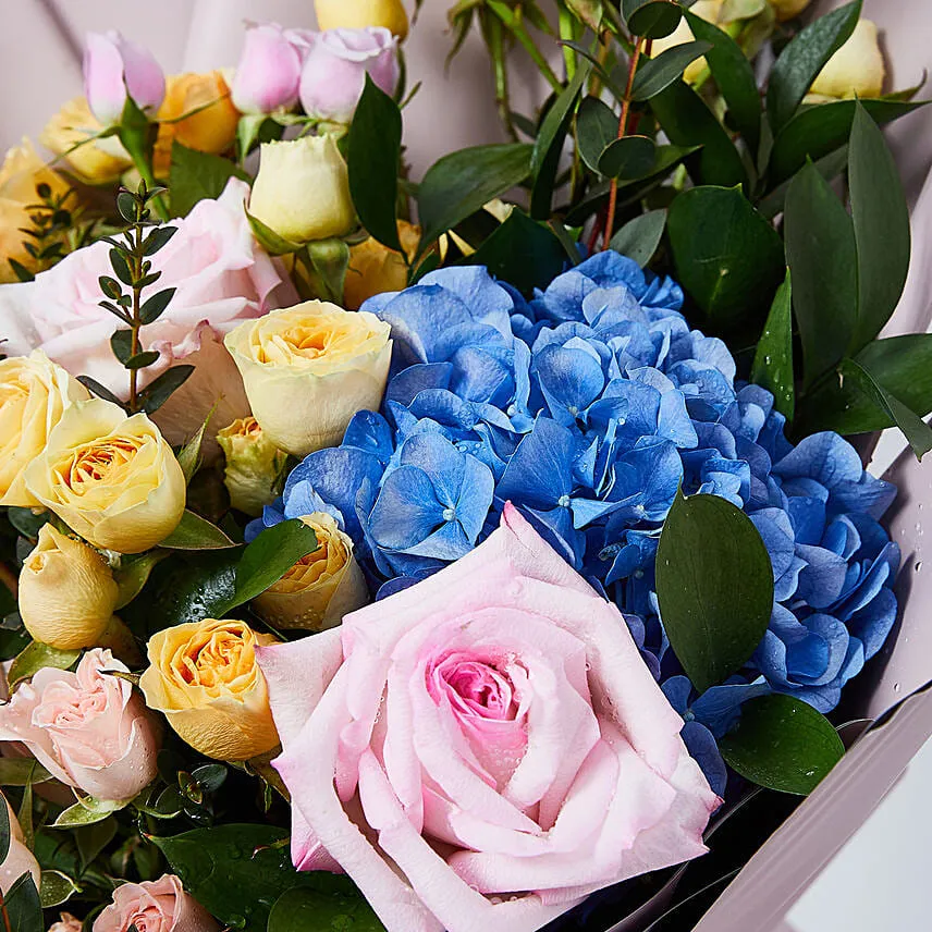 Mix Flowers Beauty Bouquet