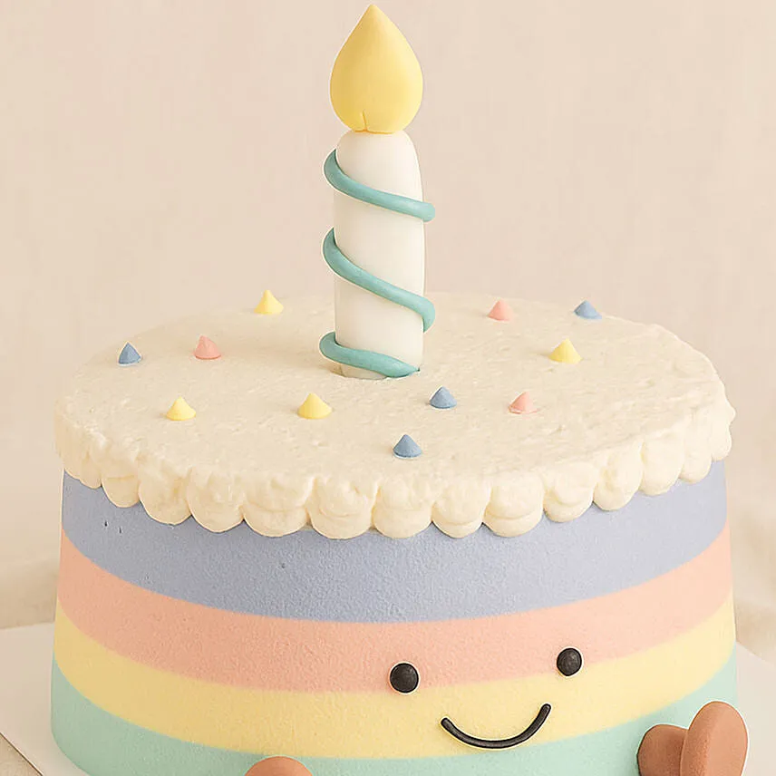 Cute Jellycat Rainbow Cake for Kidsâ€™ Birthdays