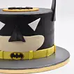 Dark Knight Delight Cake - Perfect for Superhero Parties