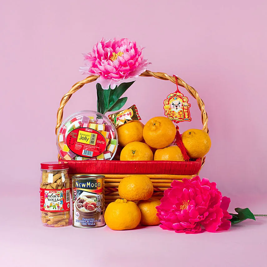 Vibrant Wishes Gift Basket