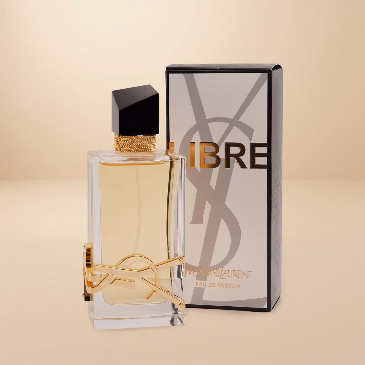 ورد جوري مع عطر ليبر للنساء وشوكولاتة