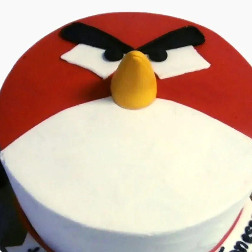 Angry Birds Designer Vanilla Cake