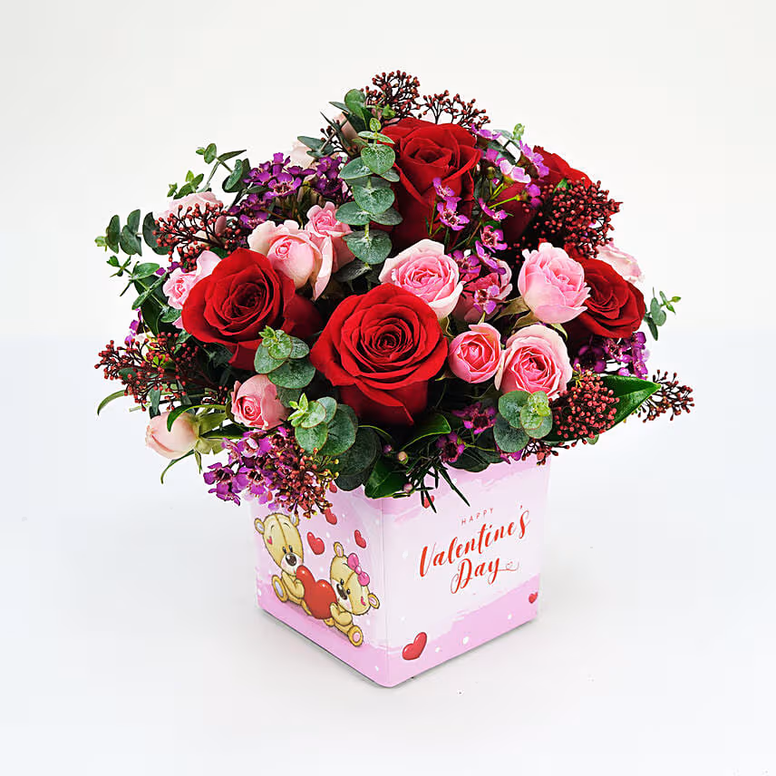 Floral Cuddle For My Valentine