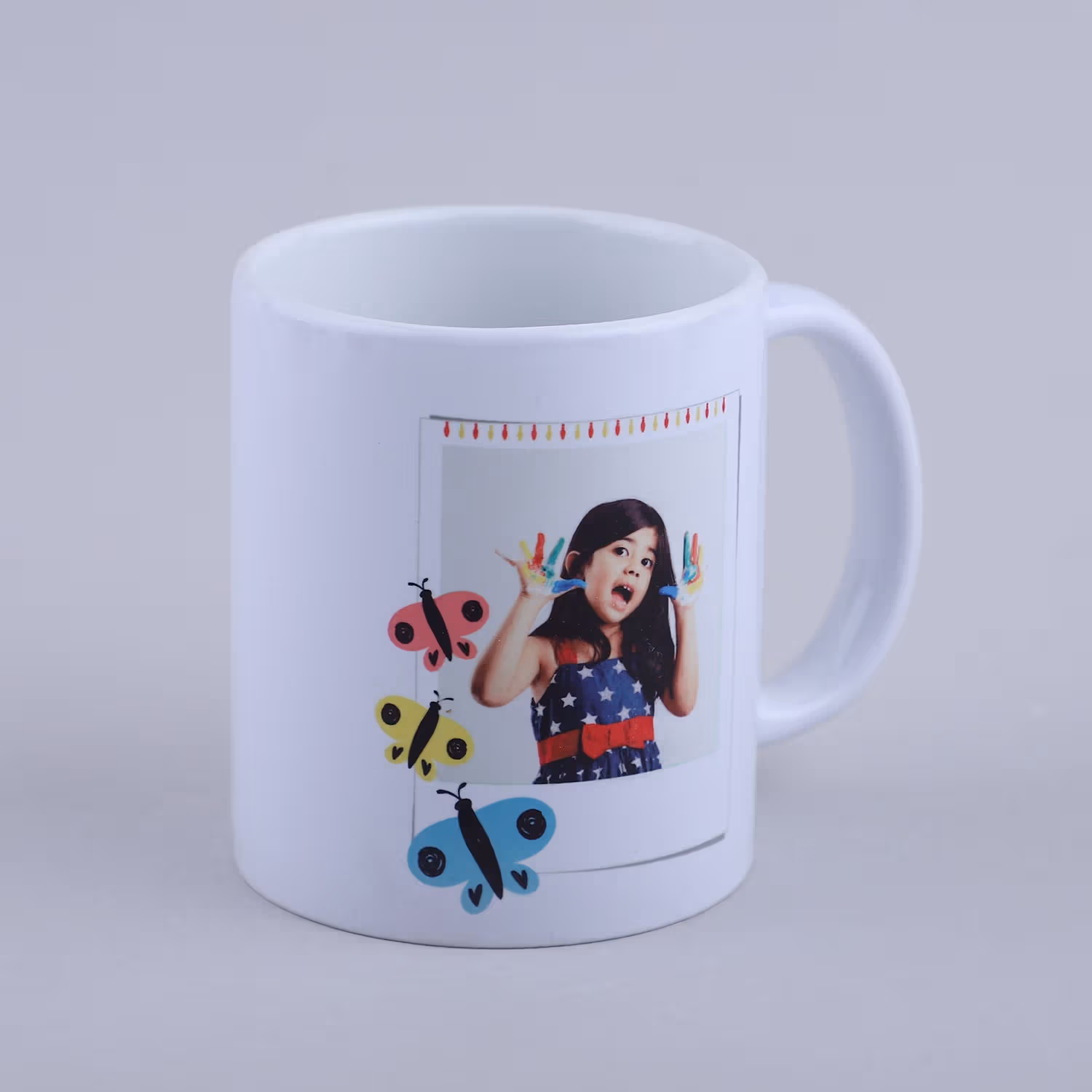 Customizable Ceramic Photo Mug - Perfect Personalized Gift