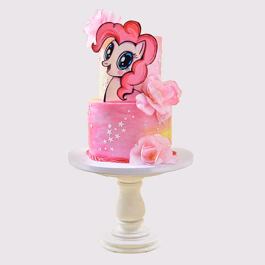 Pinkie Pie Pony Truffle Cake