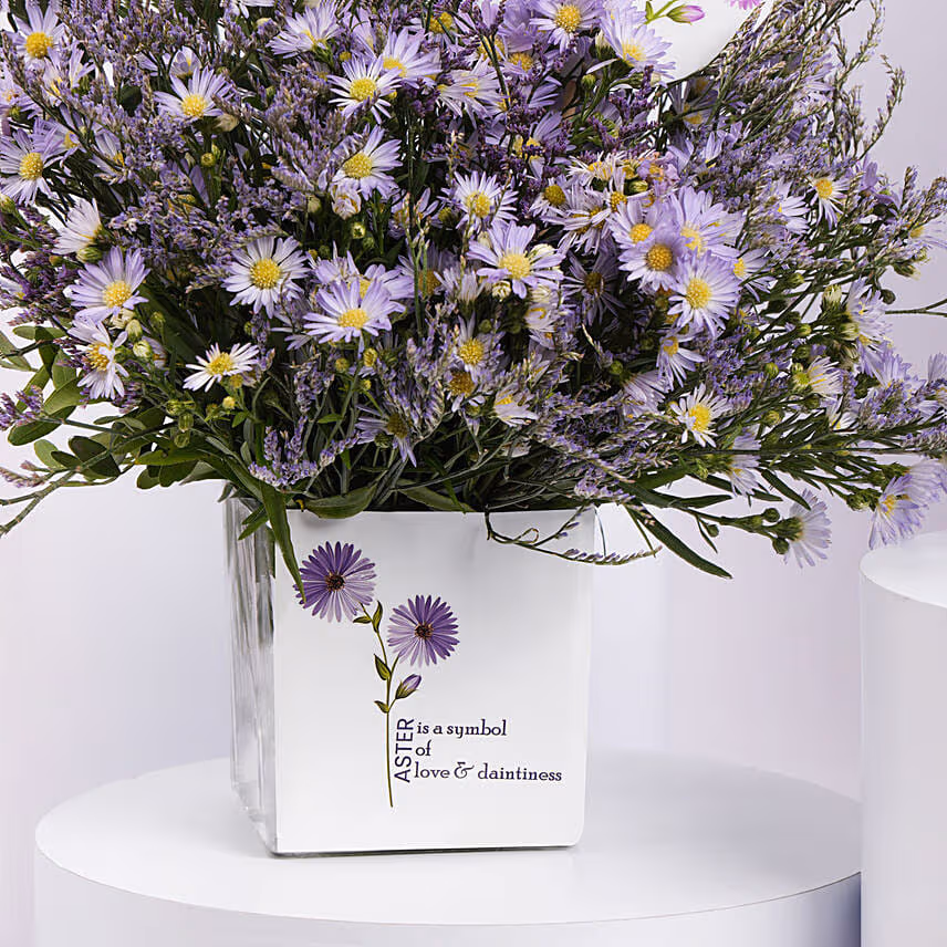 Birthday Flower with Boss Perfume for Him