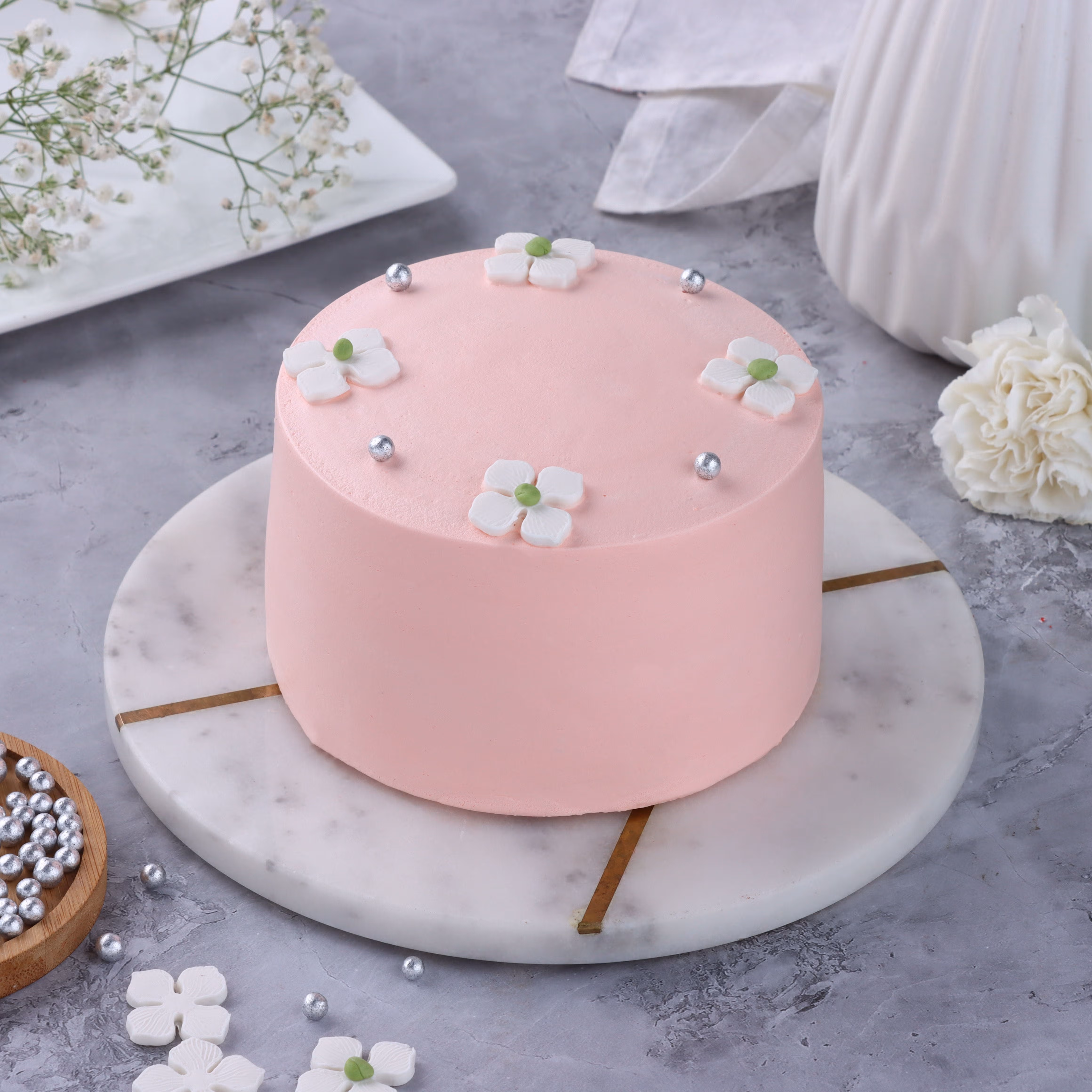 Elegant Chocolate Bento Cake - 250 Gram Delight