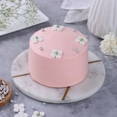 Elegant Chocolate Bento Cake - 250 Gram Delight