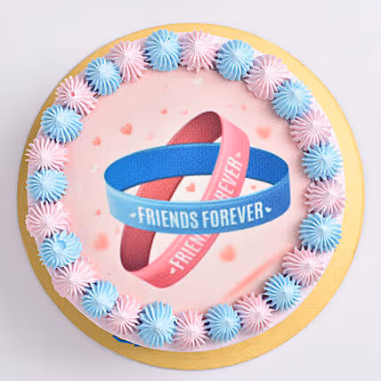 Friendship Vows Red Velvet Cake - Perfect for Cherishing Bonds