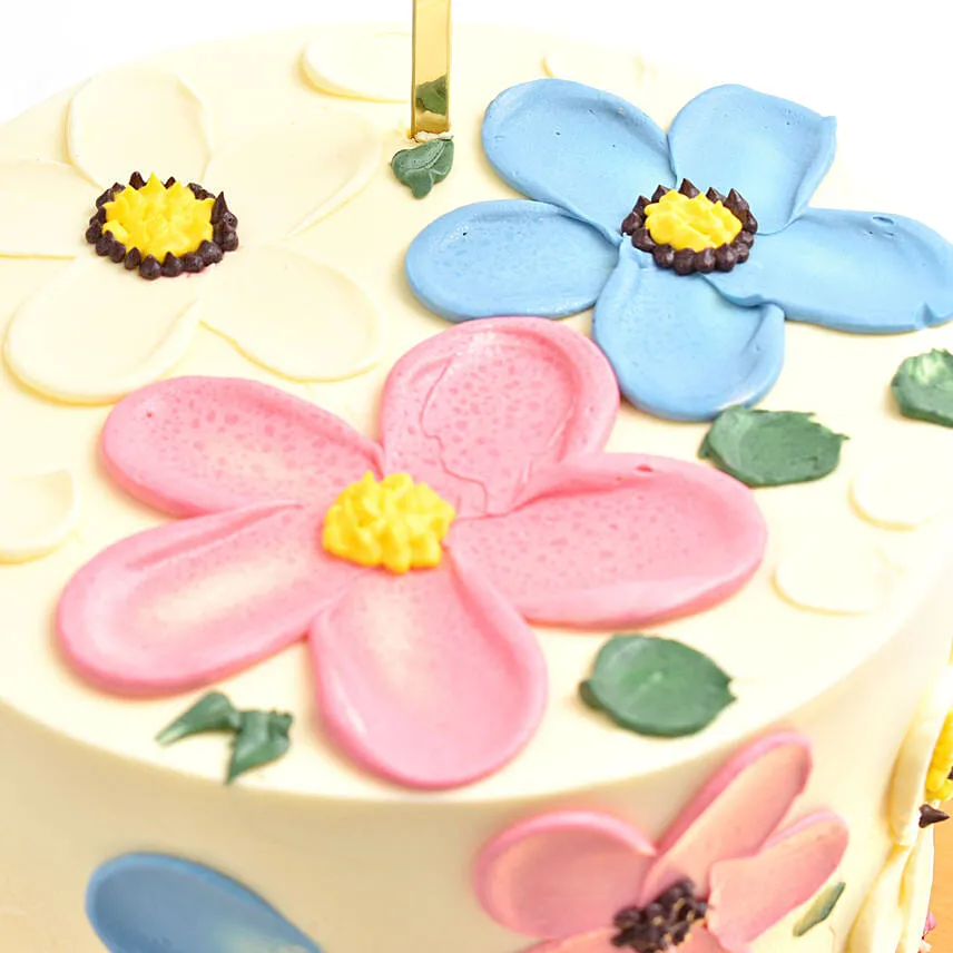 Pretty Garden Cake Chocolate