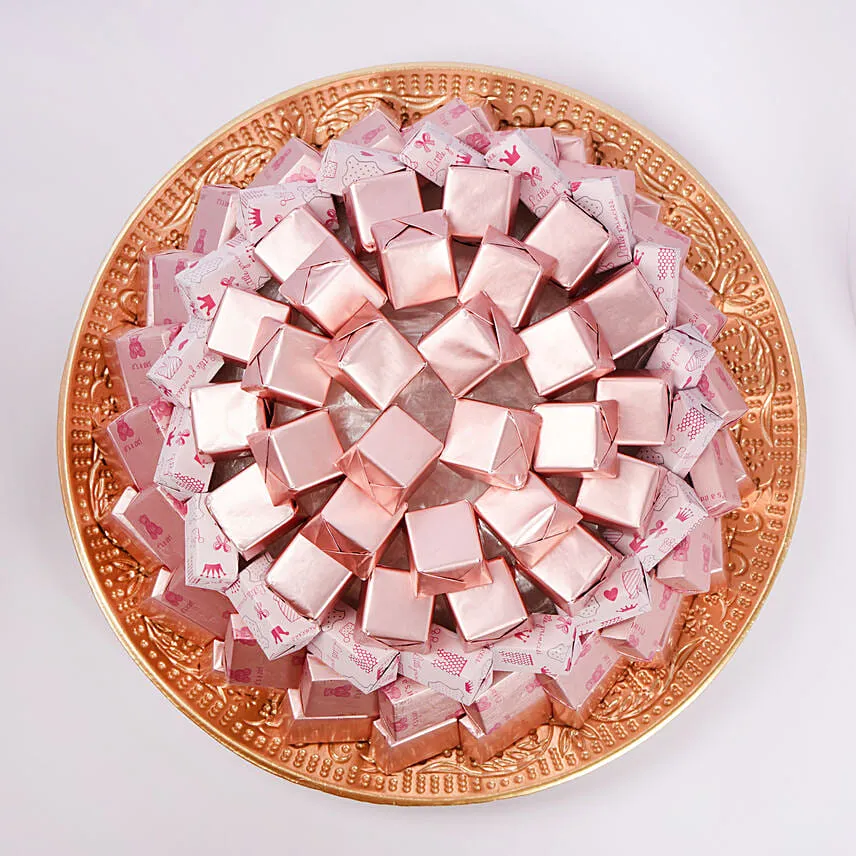 It’s a Girl Chocolate Platter