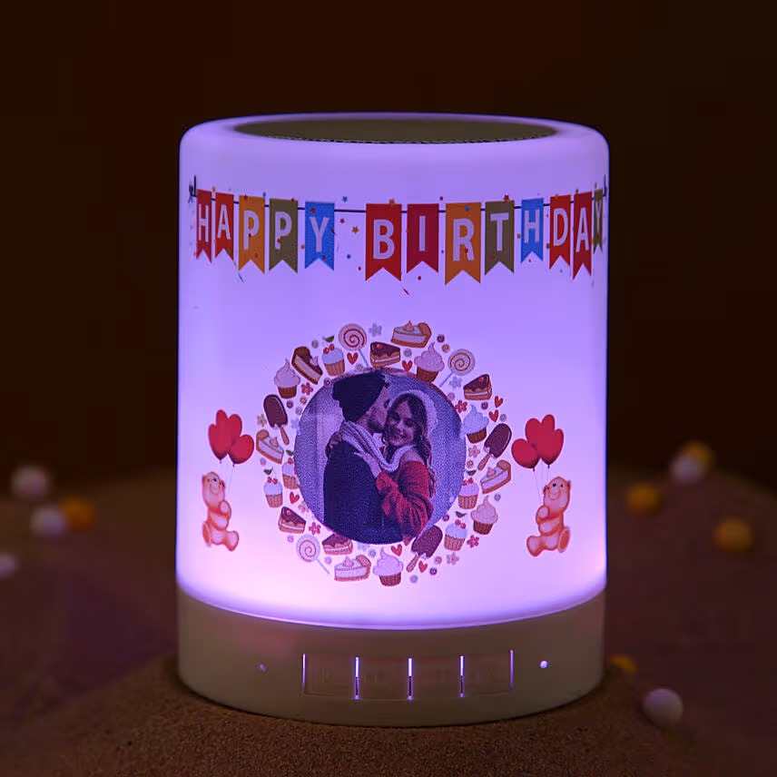 Personalised Happy Birthday LED Speakers