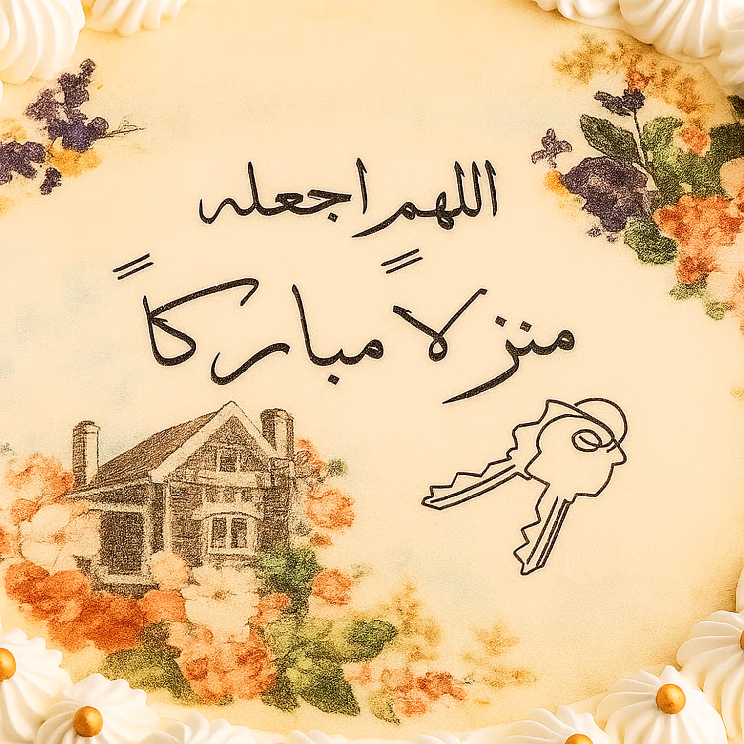 كيك احتفال المنزل الجديد - 500 جرام / شوكولاته