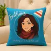 Personalized Happy Birthday Ghibli Cushion Cover - Custom Anime-Inspired Gift