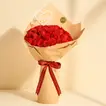 Luxurious 50 Red Roses with Heart Topper – Ultimate Expression of Love