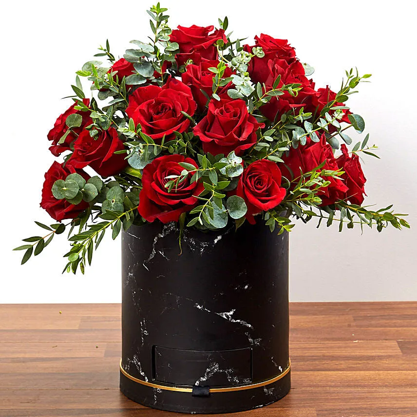 Box of 30 Red Roses Arrangement