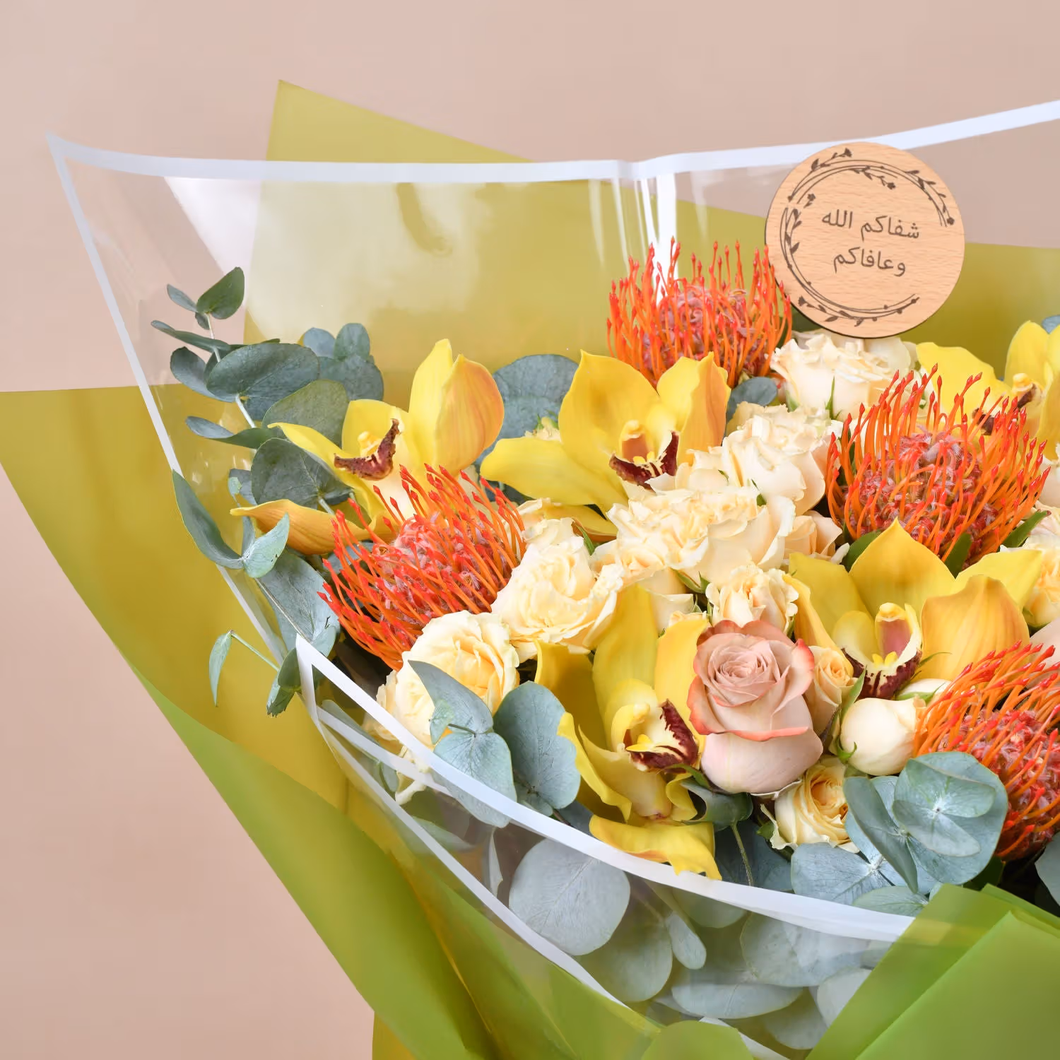 Peachy Cymbidium Charm