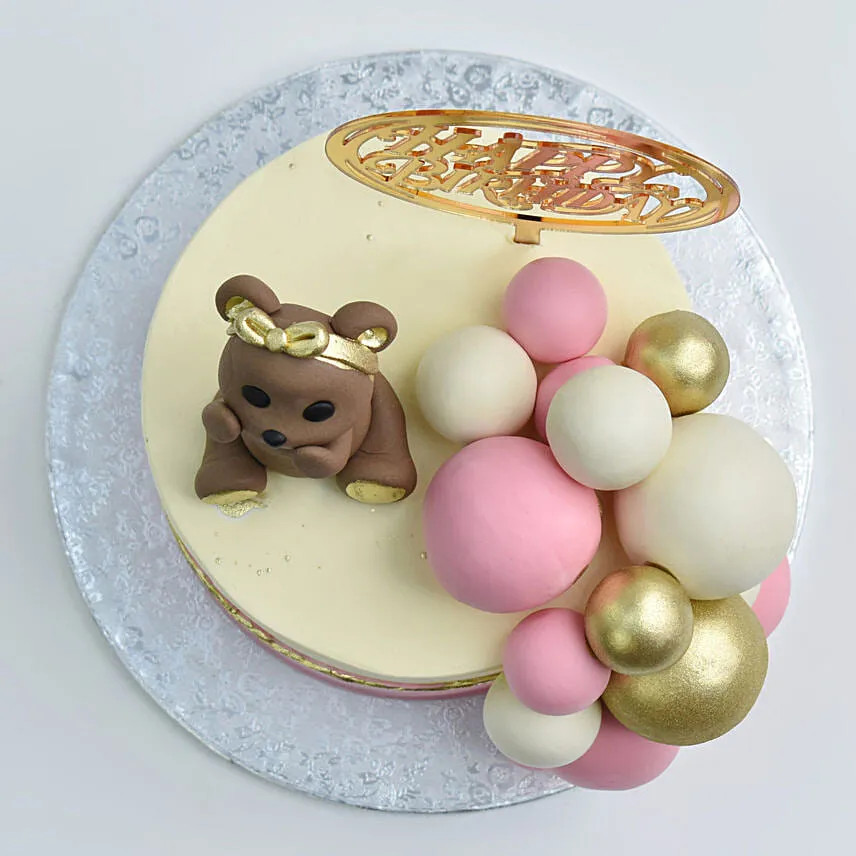 Yummy Teddy Chocolate Cake