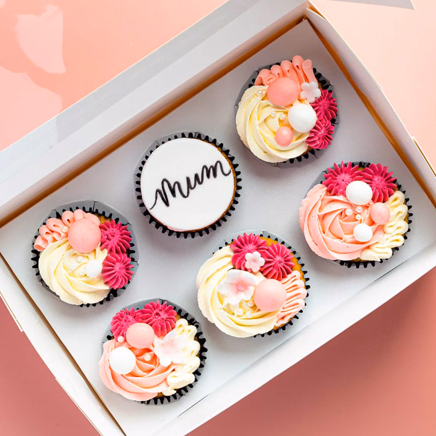 Mothers Day Red Velvet Cupcake