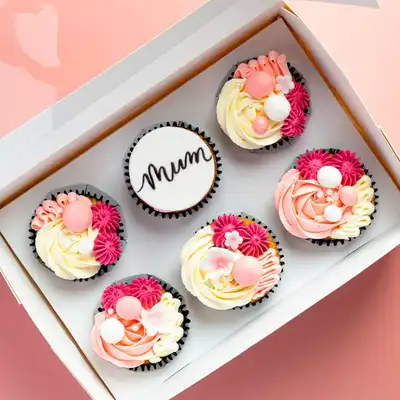 Mothers Day Red Velvet Cupcake