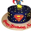 Delicious Superman Birthday Cake - Perfect for Kids' Parties