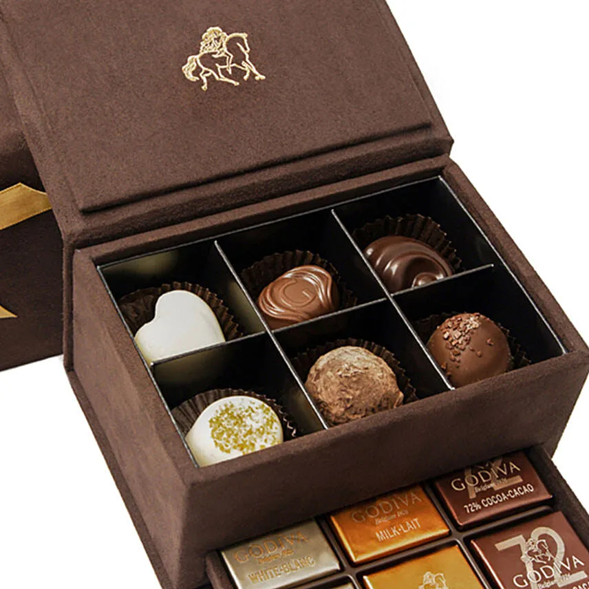 Godiva Royal Gift Box Mini Brown
