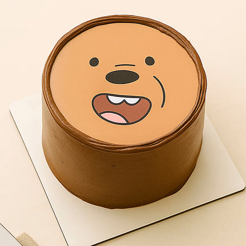 Cute Bear Celebration Cake