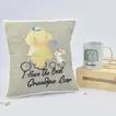 Grandpa's Best Gift Combo: Cushion and Mug Set