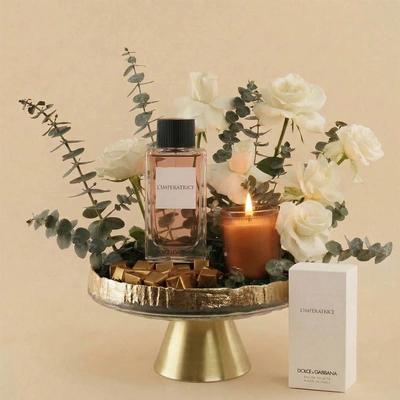 White Roses with Dolce & Gabbana 3 L'Imperatrice for Women
