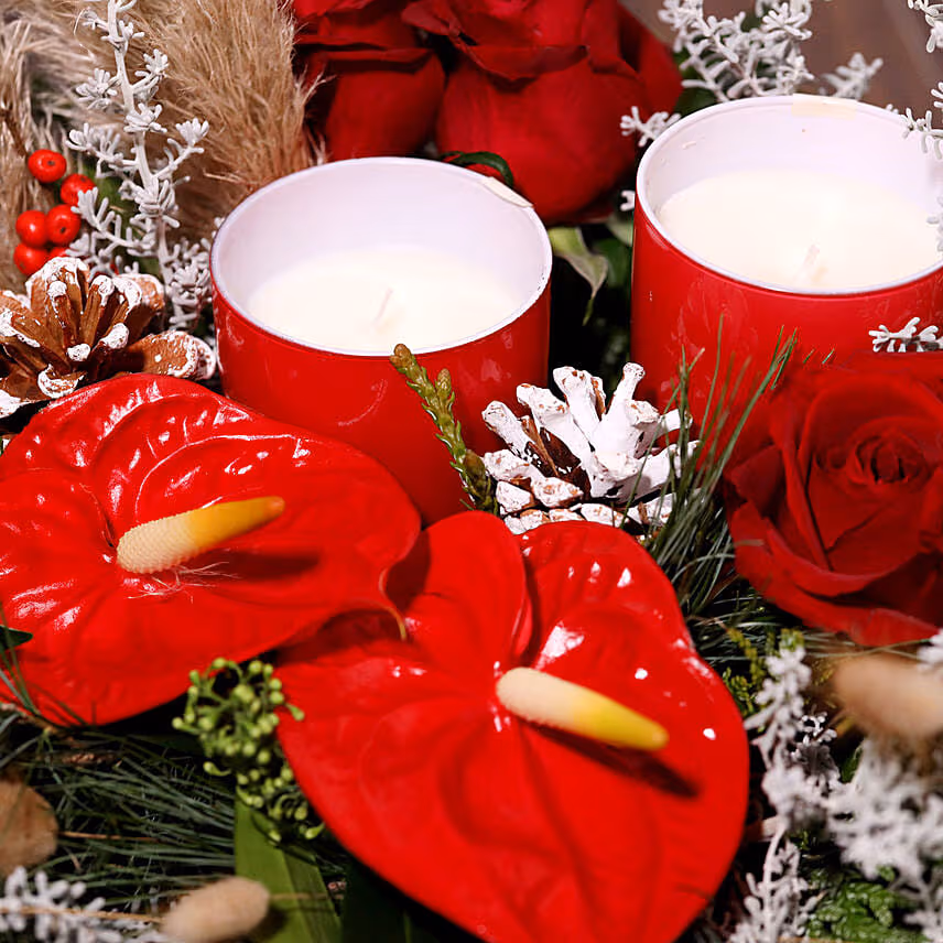 Xmas Special Center Table Flowers