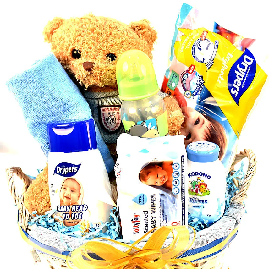 New Born Boy Congrats Hamper