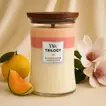 Woodwick Trilogy Large Hourglass Candle - Blooming Orchard Fragrance