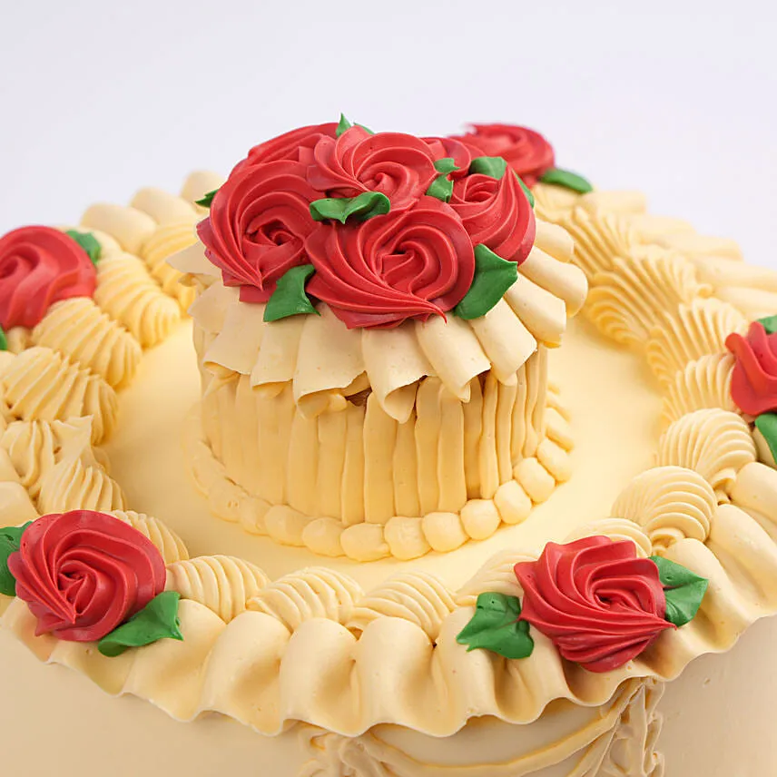 Amazing Carnival Vanilla Cake