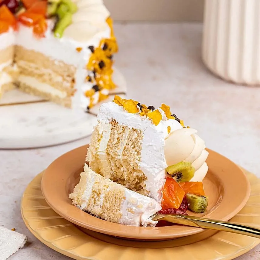 Fruit Overload Cake Half Kg Eggless