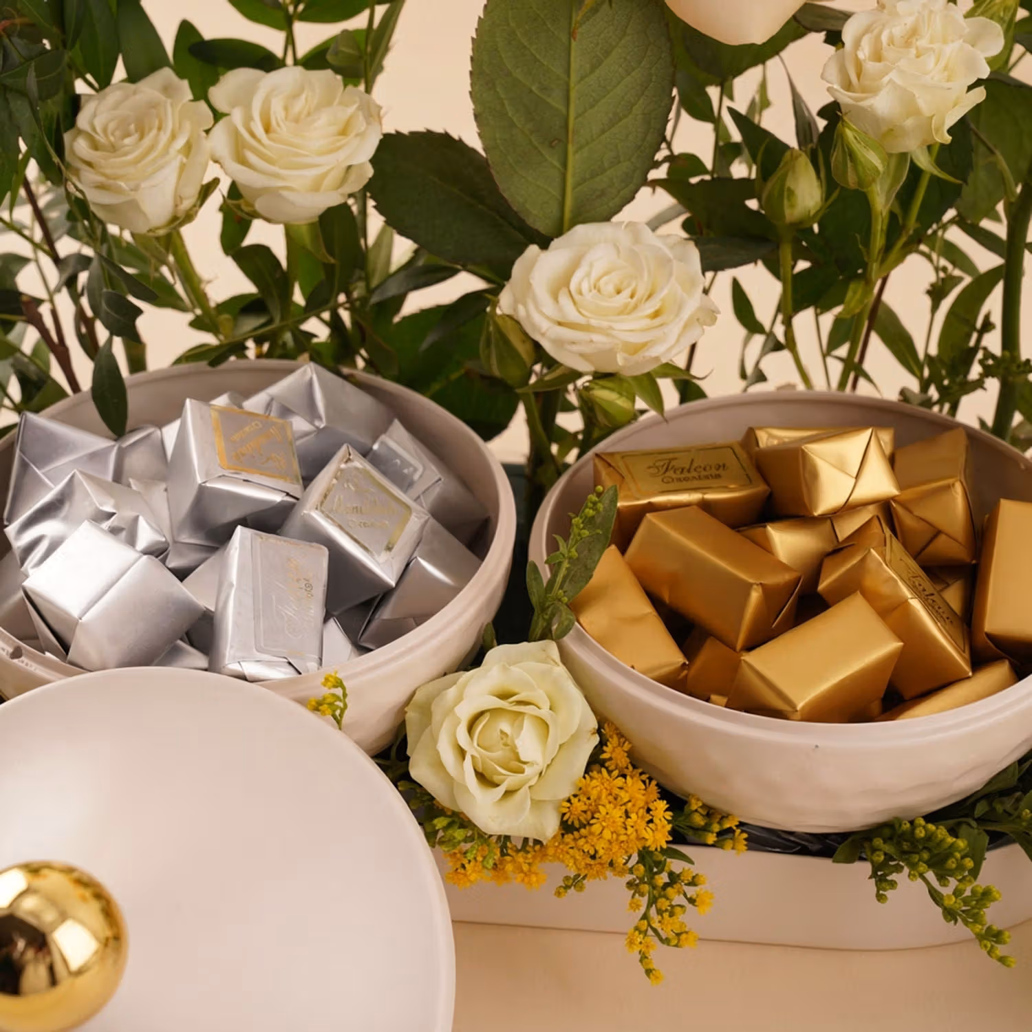 Chocolate and Flowers Gift Bouquet