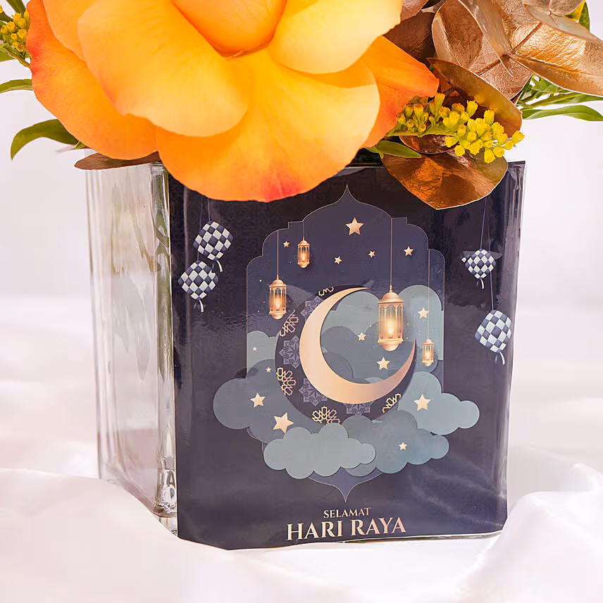 Hari Raya Flowers Vase
