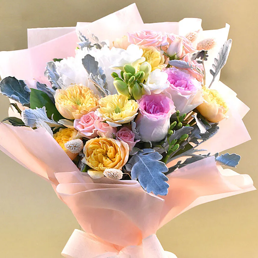 Mixed Floral Charm Bouquet