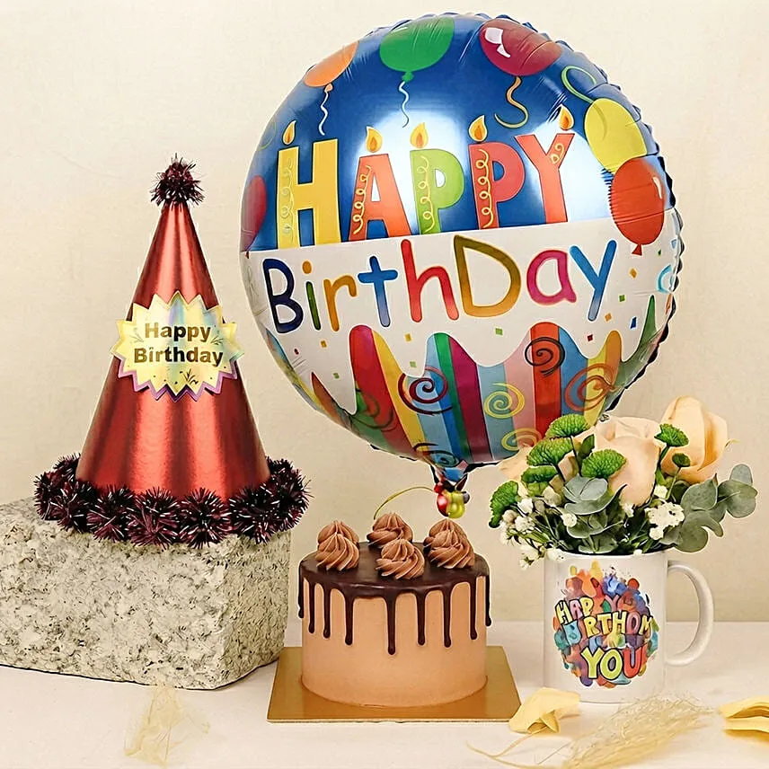 Happy Birthday Gift Arrangement