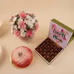 Decadent Strawberry  & Vanilla Mousse Cake - With Roses and Chocolate