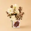 Elegant Father's Day Floral Arrangement in Glass Vase