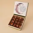 Eid Mubarak Chocolate Floral Crescent Box