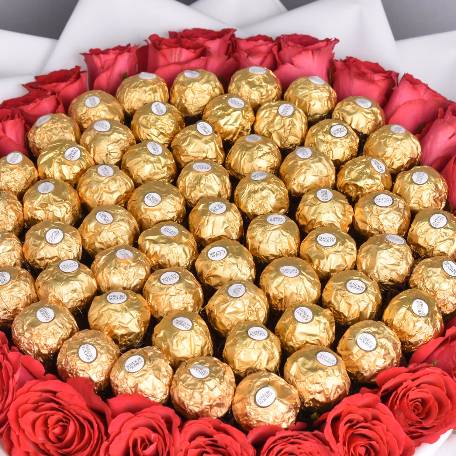Luxurious Chocolate and Rose Bouquet Extravaganza