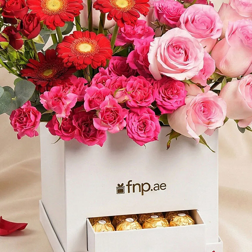 Love Blooms with Chocolates