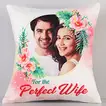 Elegant Personalized Cushion for Your Perfect Wife