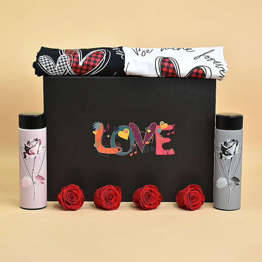 Personalized Valentine Box For Couple