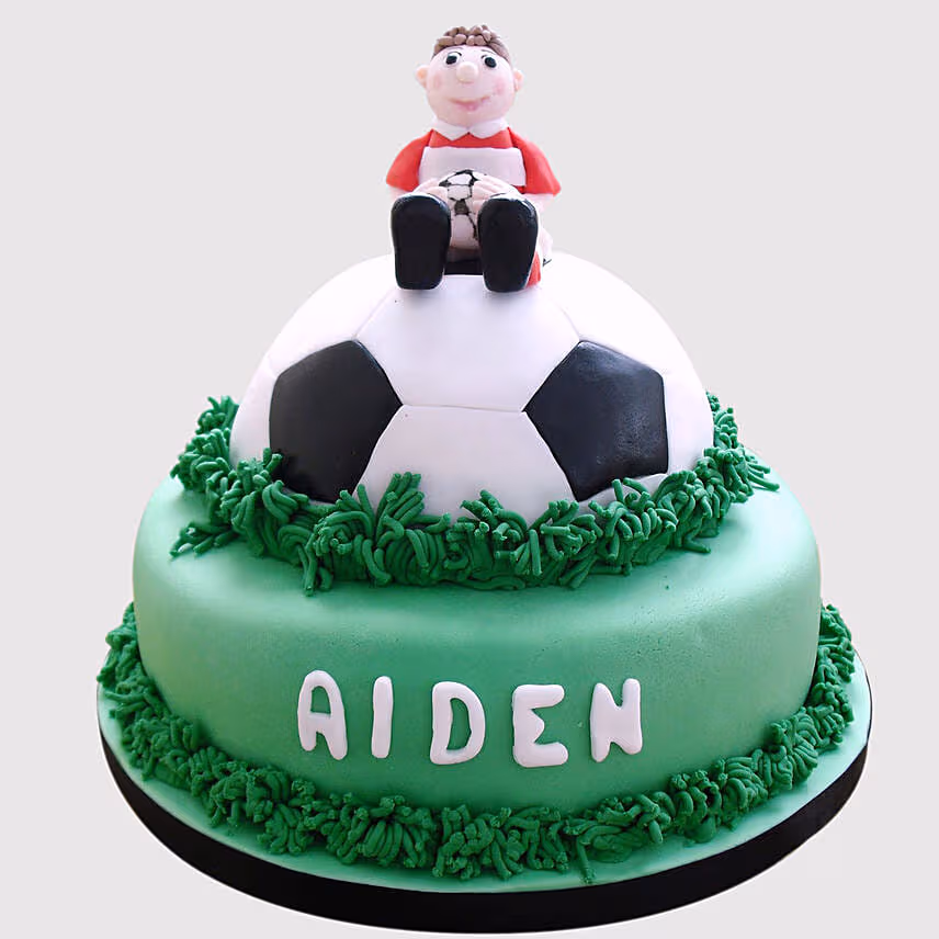 Football Player Cake