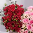 Elegant Heart of Love for MOM - Luxury Rose Arrangement